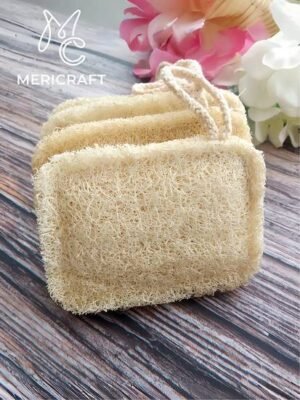 Loofah-Fiber Cleaning Cloth